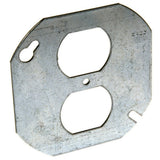 HubbellRaco 731 Flat Single Duplex 4Inch Octagon Cover