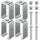 Channel Trolley Track Hanger Bracket Compatible for UNISTRUT Strut Channel,Heavy-Duty 1-5/8 Intermediate Support Hanger for All