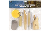 Art Advantage Pottery Tool Set 8pc