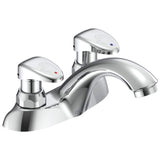 Delta Faucet 2 Handle Commercial Bathroom Faucet Chrome, Metering Faucet, Chrome Bathroom Faucet, Chrome 86T1153