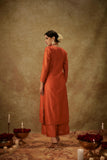 Gosriki Women'S Rayon Viscose Straight Embroidered Kurta With Pant & Dupatta (Chahat Orange-Gs_M_Orange_Medium),Orange,,B0DZ2W7BGN