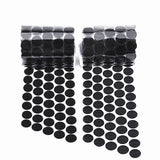 Self Adhesive Dots, Strong Adhesive 1200pcs(600 Pairs) 0.59 inch Diameter Sticky Back Hook Nylon, Loop Strips with Waterproof St