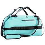 Haimont Large Waterproof Duffel Backpack Roll-Top Heavy Duty Dry Duffle Bag for Boating, Travel, Motorcycle, Kayaking, Camping,