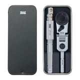 711L EDC Ratchet Wrench Flex HEX - 1/4Mini Ratchet Tool with Socket Extension for Everyday Carry (Hex to socket adapter)