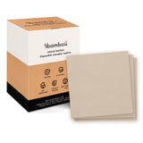 Ibambo Everyday 100% Bamboo Eco Friendly Napkins (3000-Pack) | All Natural Biodegradable Napkins for Lunch, Dinner, Events & Ent