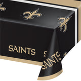 Trendware New Orleans Saints Plastic Tablecloths, 3 ct