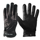 Zero Friction All Leather High Dexterity Universal-Fit Work Glove Pair, Black