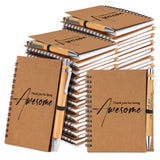 Honoson 40 Sets Notebook with Pen Appreciation Thank You Gifts