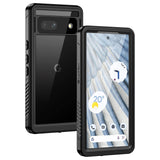 Lanhiem for Google Pixel 7a Case, IP68 Waterproof Dustproof with Built-in Screen Protector, Heavy Duty Full Body Protective Phon