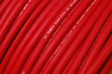 TEMCo WC0234-10 ft 1 Gauge AWG Welding Lead & Car Battery Cable Copper Wire RED | Made in USA