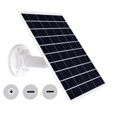 8W Solar Panel Compatible with Rechargeable Battery Powered Cam, for Security Camera Outdoor, 5V Camera Solar Charger Waterproof