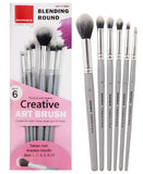 Isomars Creative Blending Brush Set Of 6 For Artists & Painters