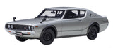 Autoart Nissan Skyline 2000GTR (KPGC110) RHD (Right Hand Drive) Silver Metallic 1/18 Model Car