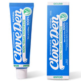 CloveDen Vegan Fluoride Toothpaste - Herbal Gum Care with Clove & Tea Tree, Anti-Plaque & Tartar Control, Bad Breath Treatment,