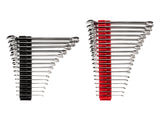 TEKTON Combination Wrench Set with Modular Wrench Organizer, 34Piece (1/41 in., 624 mm) | WCB95302