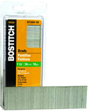 Bostitch 18 Ga. 1-3/8 in. L Galvanized Steel Brad Nails (BT1335B-1M)