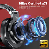 Oneodio A71 Hi-Res Studio Recording Headphones - Wired Over Ear Headphones With Shareport, Monitoring & Mixing Foldable Headphon