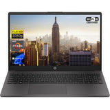 HP 255 G10 15.6 FHD Business Laptop, AMD Ryzen 7 7730U, 16GB RAM, 2TB PCIe SSD, Numeric Keypad, Webcam, Wi-Fi 6, HDMI, Windows 1