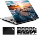 AMCJJ Compatible with MacBook Air 13.6 inch Case 2025 2024 2023 2022 M4 A3240 M3 A3113 M2 A2681, Plastic Hard Shell Case;Keyboar
