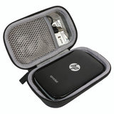 co2CREA Hard Travel Case Replacement for HP Sprocket Portable Photo Printer (Black)