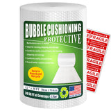 A&A Heavy-Duty Bubble Wrap Cushioning Roll - 12 x30 Perforated Every 12 , Tear-Resistant Packing Wrap for Moving, Shipping &