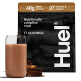 Huel Black Edition | Chocolate Peanut Butter 40g Vegan Protein Powder | Nutritionally Complete Meal Replacement | 27 Vitamins an