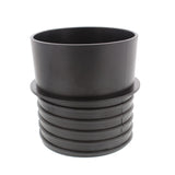 DCT 4in Plastic Pipe Threaded Quick Connect Adaptor Coupler 1Pack, Flexible Hose Woodshop Saw Dust Collection