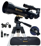 SpectrumOI Telescope for Kids & Adults - Astronomy Gift, 70mm Aperture Refractor with Carry Bag & Phone Holder