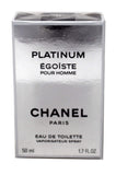 Chanel Platinum Egoiste Eau de Toilette Spray 1.7 Ounce