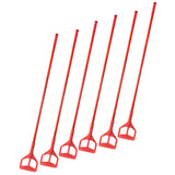 Matthew Heavy Duty Screw Clamp Mop Handle 60 inch Fiberglass Mop Stick,Commercial Mop Head Replacement Holder for Floor Cleaning
