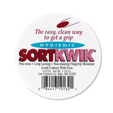 Lee Sortkwik Hygienic Fingertip Moistener, 50% Recycled, 1.75 Oz, Pink, Pack Of 2