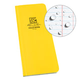 Rite In The Rain Weatherproof Soft Cover Tally Notebook, 3 1/2 X 8, Yellow Cover, Tally Pattern (No. 324), 8 X 3.5 X 0.375