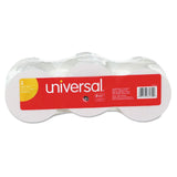 Impact and Inkjet Print Bond Paper Rolls, 0.5 Core, 2.25 x 150 ft, White, 3/Pack