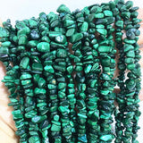 PLTbeads Gemstone Chips Natural Malachite 3-5mm Healing Crystals Waist Bracelets Necklace Kit Irregular Stone DIY Crafts Design