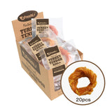 Afreschi Turkey Tendon for Dogs, Dog Treats for Signature Series, All Natural Human Grade Puppy Chew, USA-Sourced Turkey Tendon,