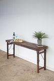 Kalalou Ngn1189 Console Table, Brown