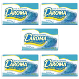 Daroma Laundry Bar Soap with Detergent, Ocean Scent (Aroma de Mar), 200g, 5 Pack