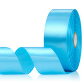 Aoropo Turquoise Blue Ribbon 1-1/2 Inch x 60 Yards, Turquoise Blue Satin Ribbons for Flower Bouquet, Gift Wrapping, Handmade Ros