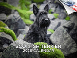 2025 2026 Scottish Terrier Calendar - Dog Breed Monthly Wall Calendar - 12 x 18 Open - Thick No-Bleed Paper - Giftable - Academi