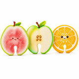 2027 New Cute Fruit Shaped Dishwashing Sponge Scrubber Cute Fruit Shape Compressed Cellulose Dish Sponge for Kitchen Dishes Cl