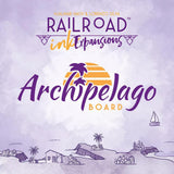 Horrible Guild Railroad Ink Challenge: Archipelago Boards Set | Strategy Board Game Expansion | Roll and Write Dice Game | 1 to