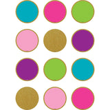 Teacher Created Resources Confetti Mini Circles Mini Accents, 2-5/8, 36 Per Pack, 6 Packs