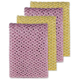 Olivia tree Dish Wash Net, Heavy Duty NonScratch Dish Scrubbers, 4 Pack