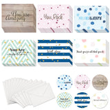 GOGOBAY Appreciation Cards for Employee Teachers,24 You Are Awesome Cards with Envelopes and Stickers,Thank You Cards, Appreciat