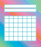 Colorful Vibes Incentive Charts