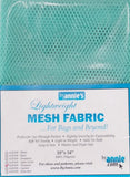 By Annie Mesh Fabric Lightweight 18x 54 Turquoise, 18 by 54