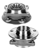 ECCPP Replacement for Pair of 2 New Complete Front Wheel Hub Bearing Assembly 5 Lugs w/ABS for VOLVO S60 S80 V70 XC70 1999-2009