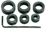 General Tools S838 6 Piece 3/16Inch to 1/2Inch Drill Stop Set , Black