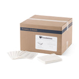 Foundations 2-Ply Disposable Waterproof Baby Changing Station Liner Refills for Commercial Restrooms, Doctor's Offices, Care Cen