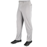 CHAMPRO Boys Small Youth MVP Open Bottom Relaxed Fit Baseball Pants, Grey
